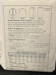 sewing workshop betzina vest skirt back